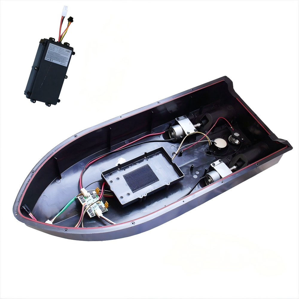 JABO2BG bait boat bottom, Sonar , Drive board,Battery