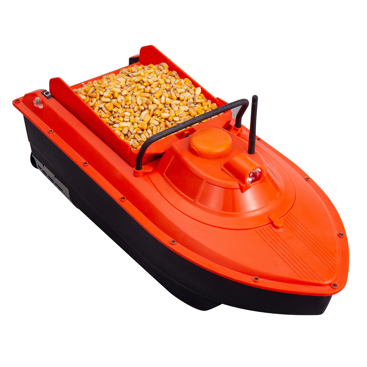 JABO2CG-orange GPS Auto Navigation Fish Finder Bait Boat 16 Points in 11 Languages