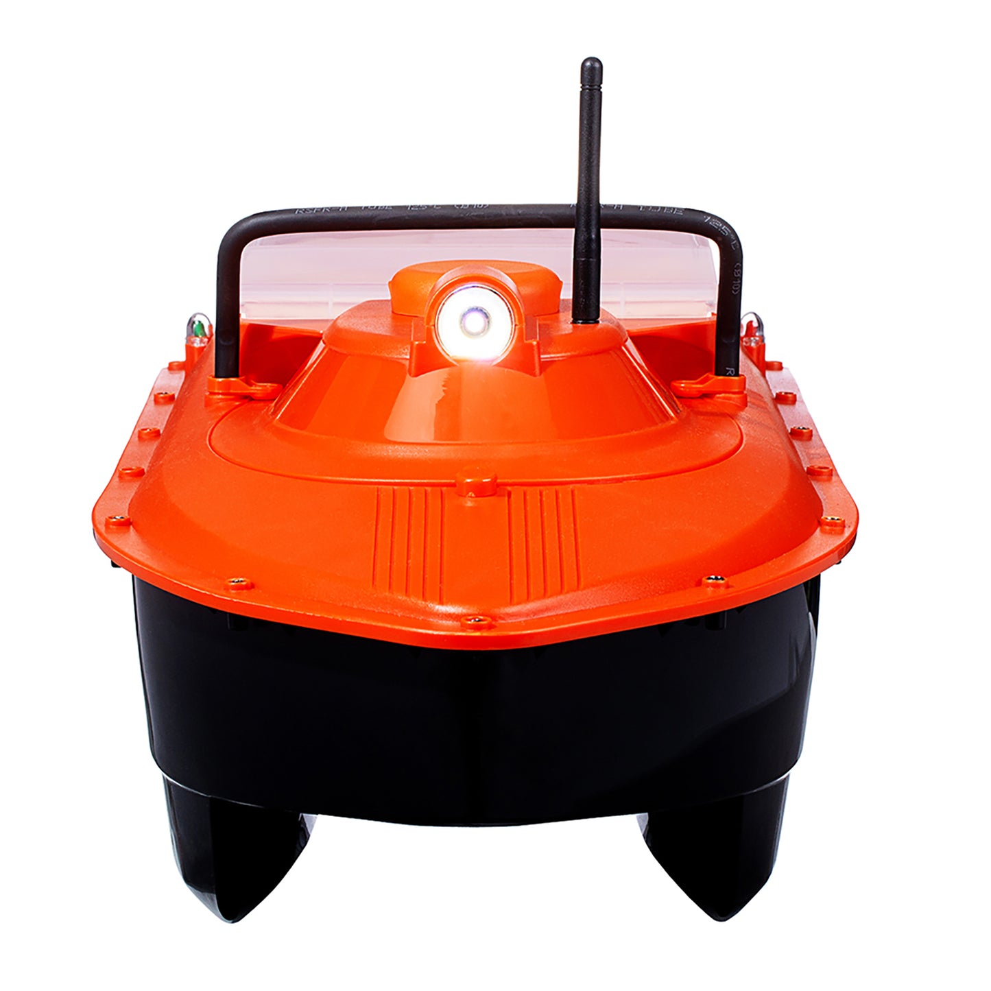 JABO2CG-orange GPS Auto Navigation Fish Finder Bait Boat 16 Points in 11 Languages