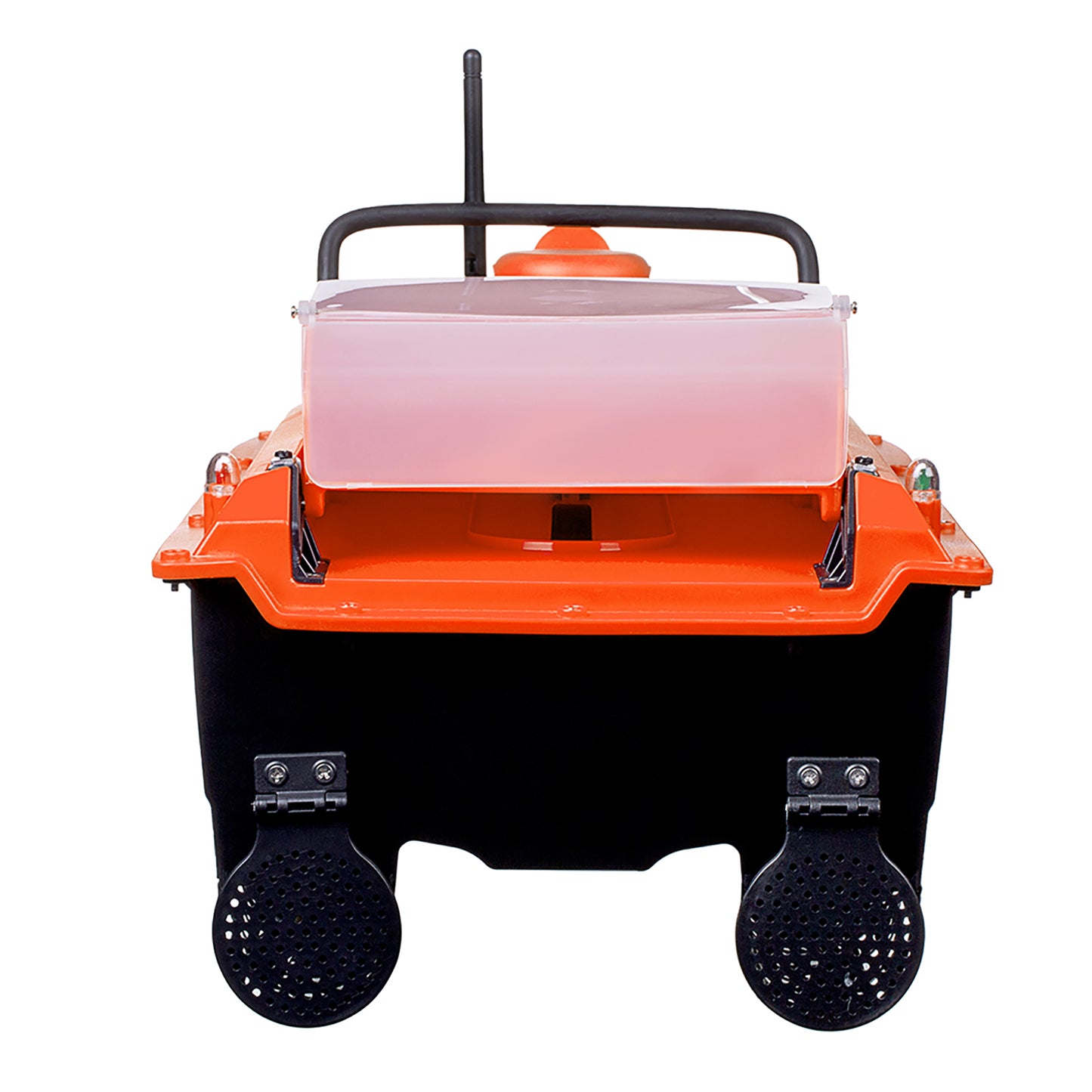 JABO2CG-orange GPS Auto Navigation Fish Finder Bait Boat 16 Points in 11 Languages