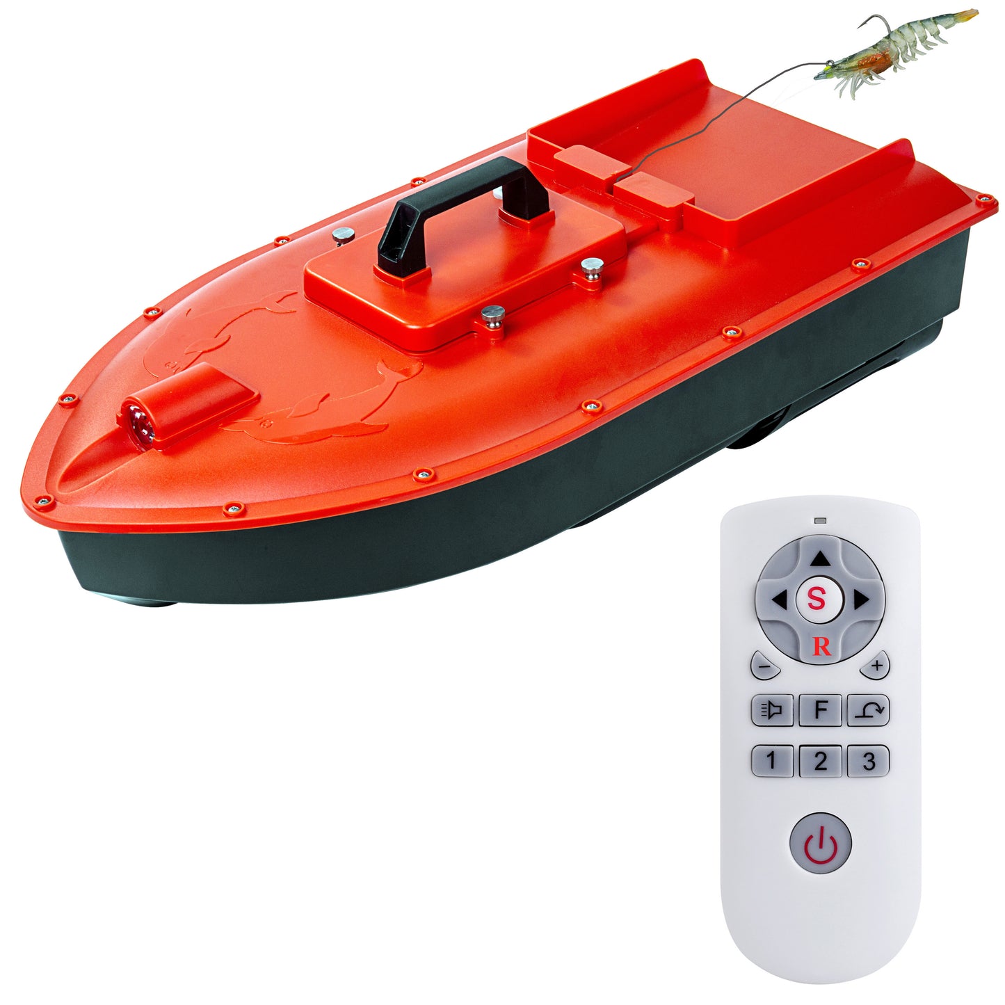 Jabo Dolphin RC GPS Fishing Surfer Bait Boat for Saltwater and Beach Fishing