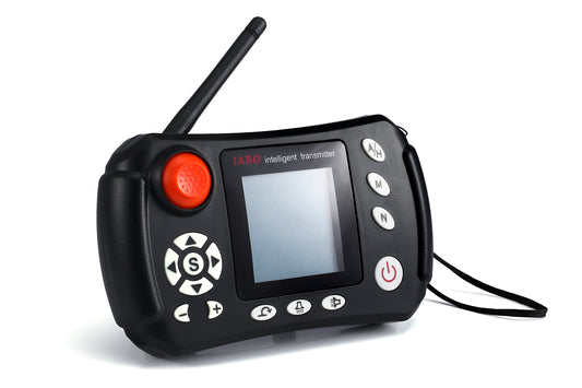 JABO2BG 2CG RC Bait Boat Remote Control The LCD Screen Can Select 11 Languages
