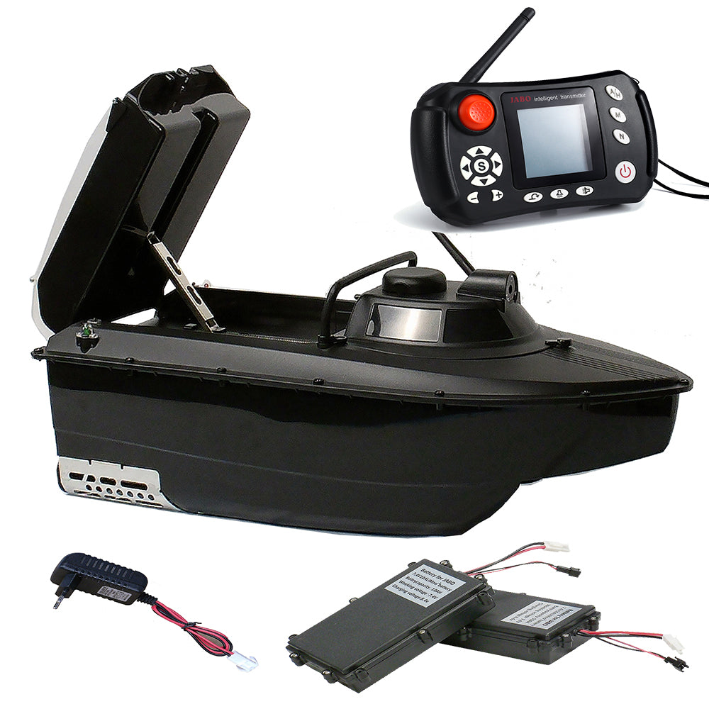 JABO2CG GPS Bait Boat in Fish Finder16Bait Points11‑Language Carp Fishing