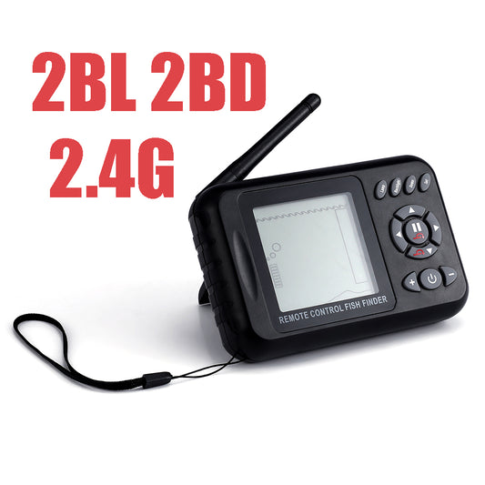 JABO2BL 2BD 2.4G bait boat LCD remote control