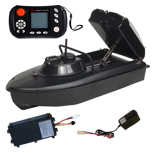 JABO2BG GPS bait boat and fish detector 16 feeding points and 11 languages