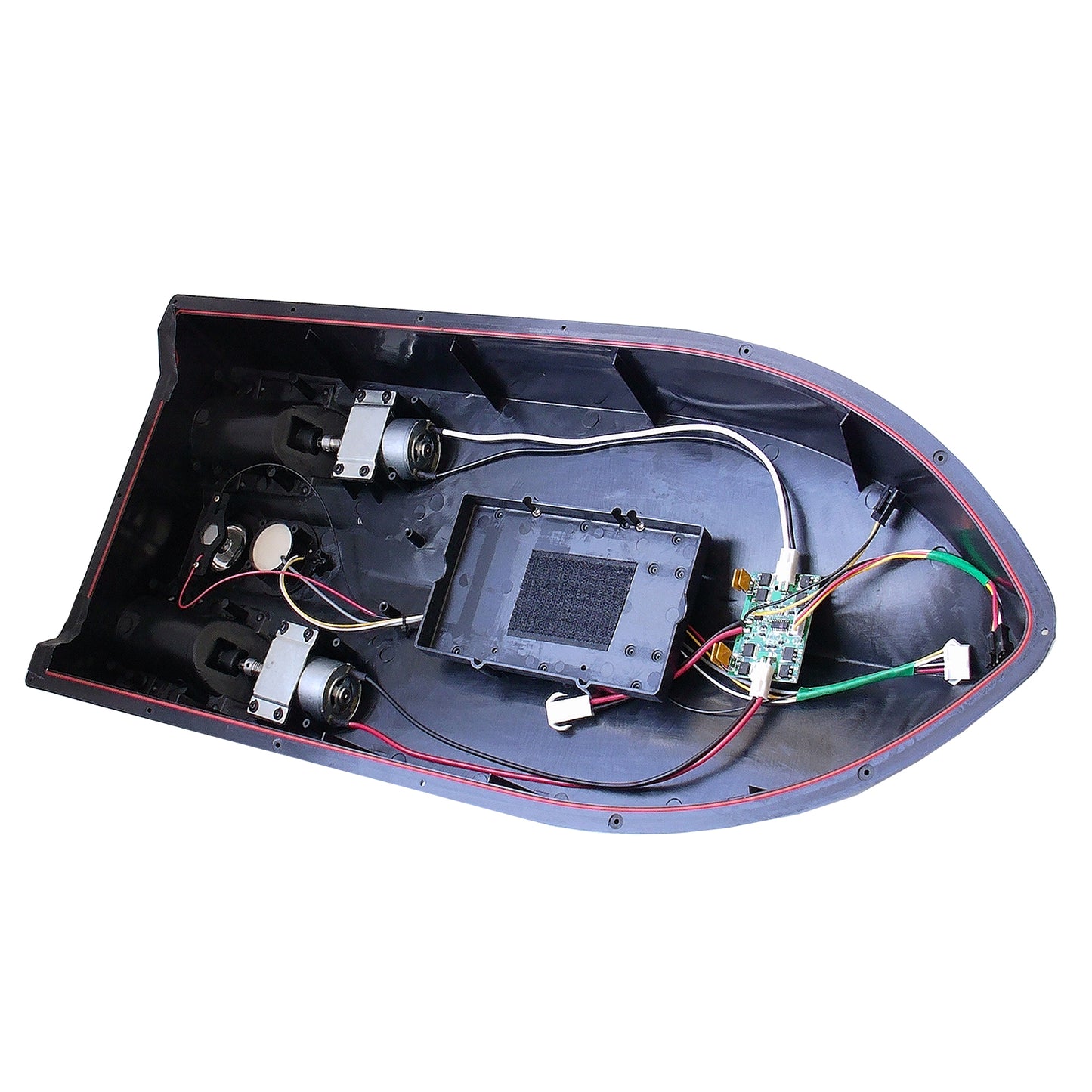 JABO2BG bait boat bottom, sonar sensor, drive board