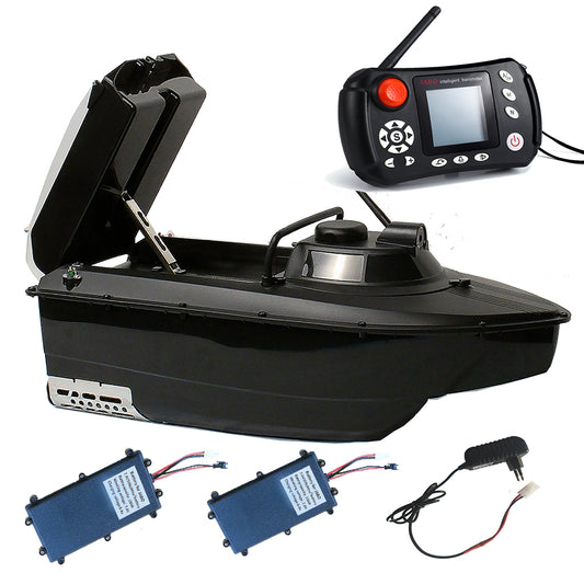 JABO2CG GPS Auto Navigation Fish Finder Bait Boat  16 Points in 11 Languages