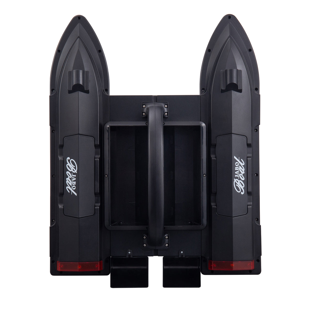 JABO5CG Bait Boat with Auto navigation fish finder  4 bait silos Memorize 32 bait points 11 languages