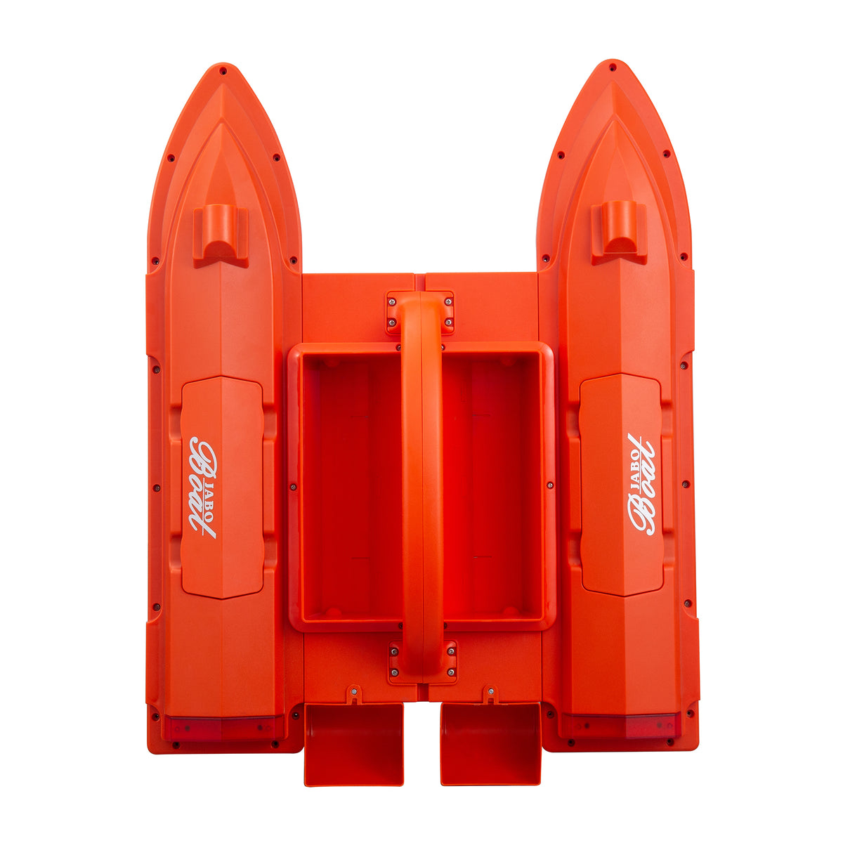 JABO5CG Bait Boat with Auto navigation fish finder  4 bait silos Memorize 32 bait points 11 languages